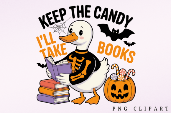 Download Keep the Candy I'll Take Books PNG Desig - Premium Resources