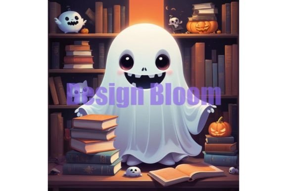 Download Halloween Book Lover Ghost Costume - Premium Resources
