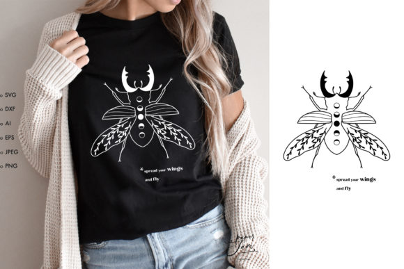 Download Mystical Boho Beetle Celestial - Mystical Collection